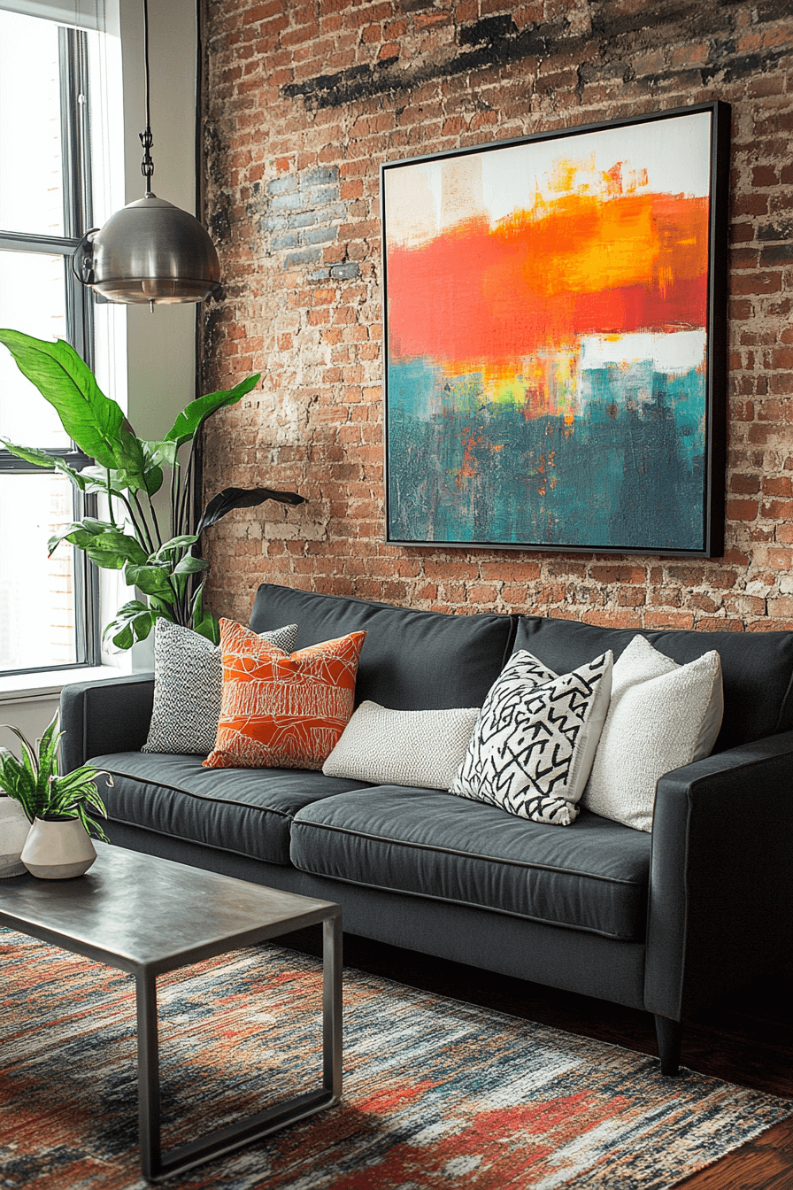 29 Charcoal Sofa Living Room Inspirations for a Bold and Sophisticated Look Charcoal sofa living room