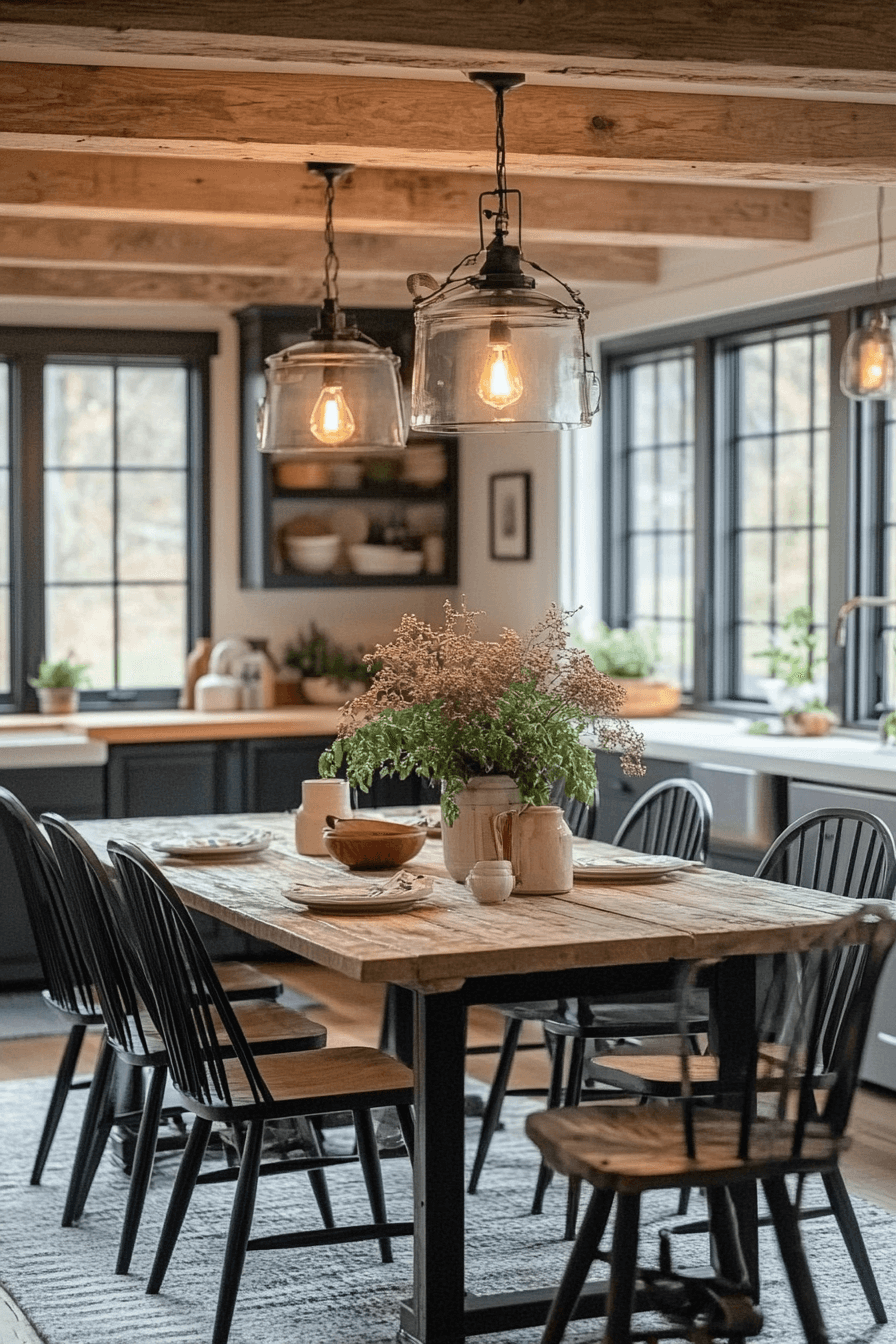 29 Modern Vintage Dining Room Inspirations for a Beautifully Eclectic Vibe modern vintage dining room