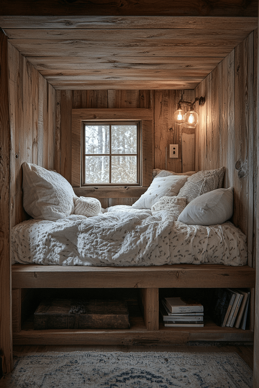 29 Tiny Cabins Interiors to Transform Your Small Space into a Sanctuary Tiny Cabins Interiors
