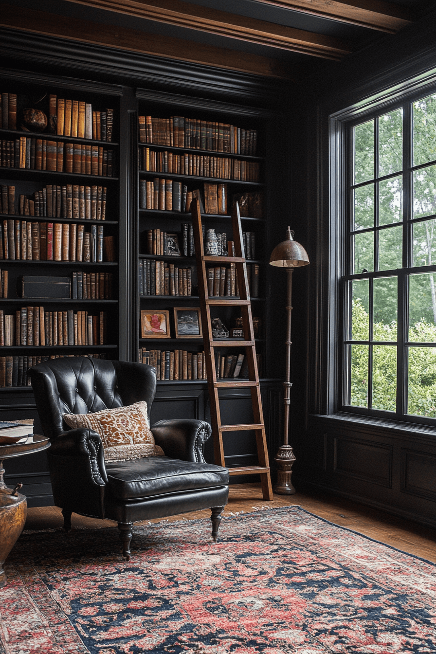 29 Moody Vintage Living Room Ideas That Bring Classic Elegance to Life moody vintage living room