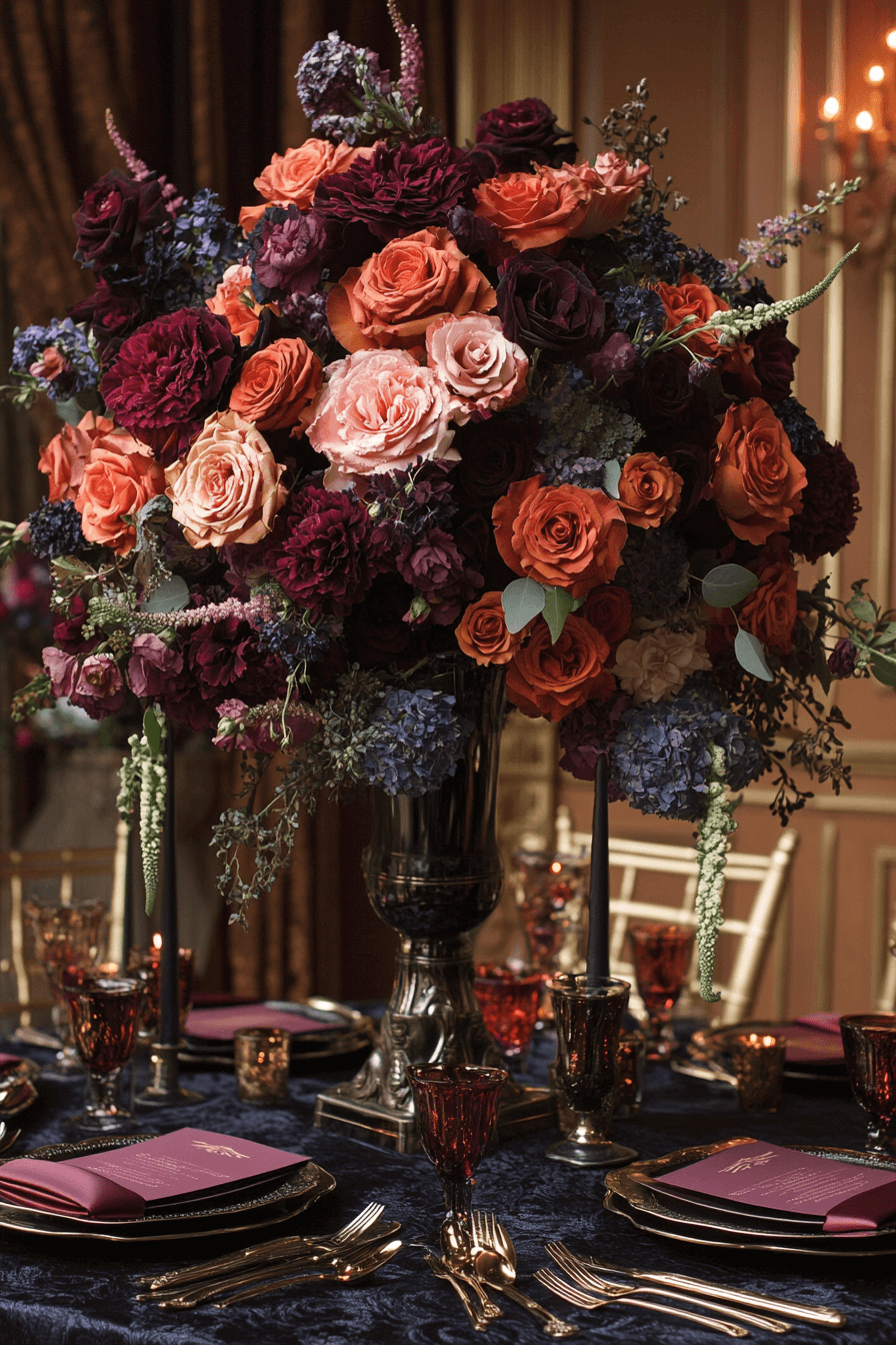 29 Moody Wedding Designs That Will Add Depth and Elegance to Your Big Day moody wedding