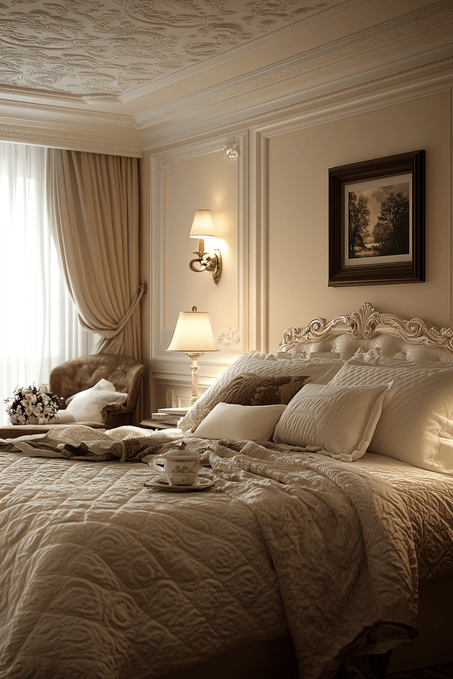 29 Neoclassical Bedroom Inspirations for a Gorgeous and Inviting Atmosphere neoclassical bedroom