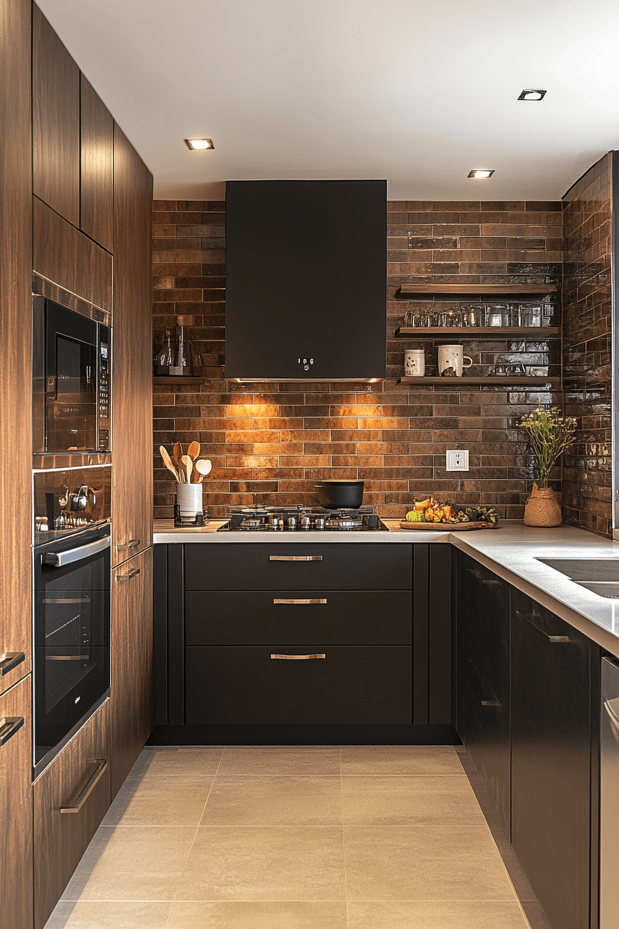 29 Small Moody Kitchen Inspirations That Turn Darkness into Delight small moody kitchen