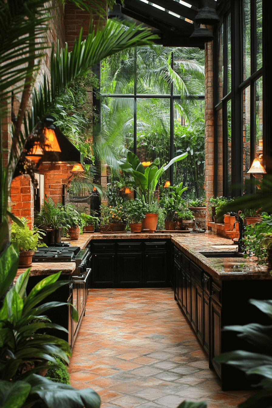 29 Tropical Kitchen Design Inspirations for a Fresh and Breezy Feel tropical kitchen design