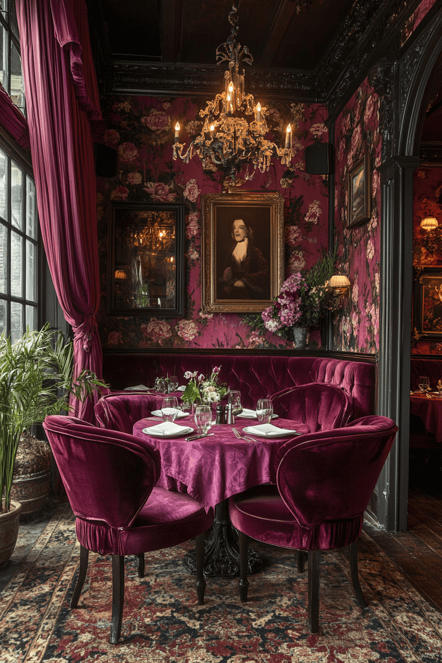 29 Moody Vintage Dining Room Ideas That Turn Mealtime Into a Mood moody vintage dining room