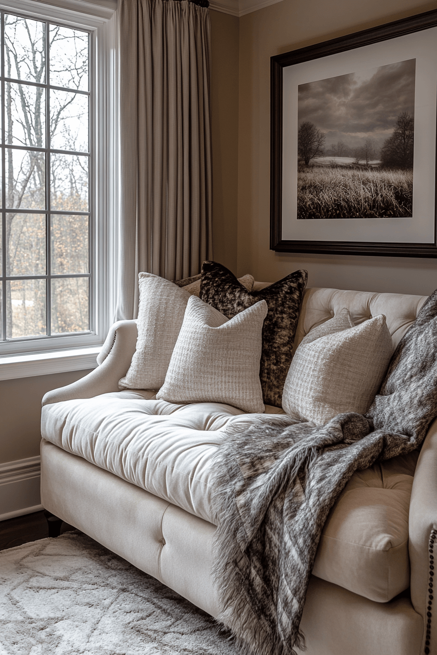 29 Moody Neutral Living Room Designs to Bring Comfort and Style Together moody neutral living room