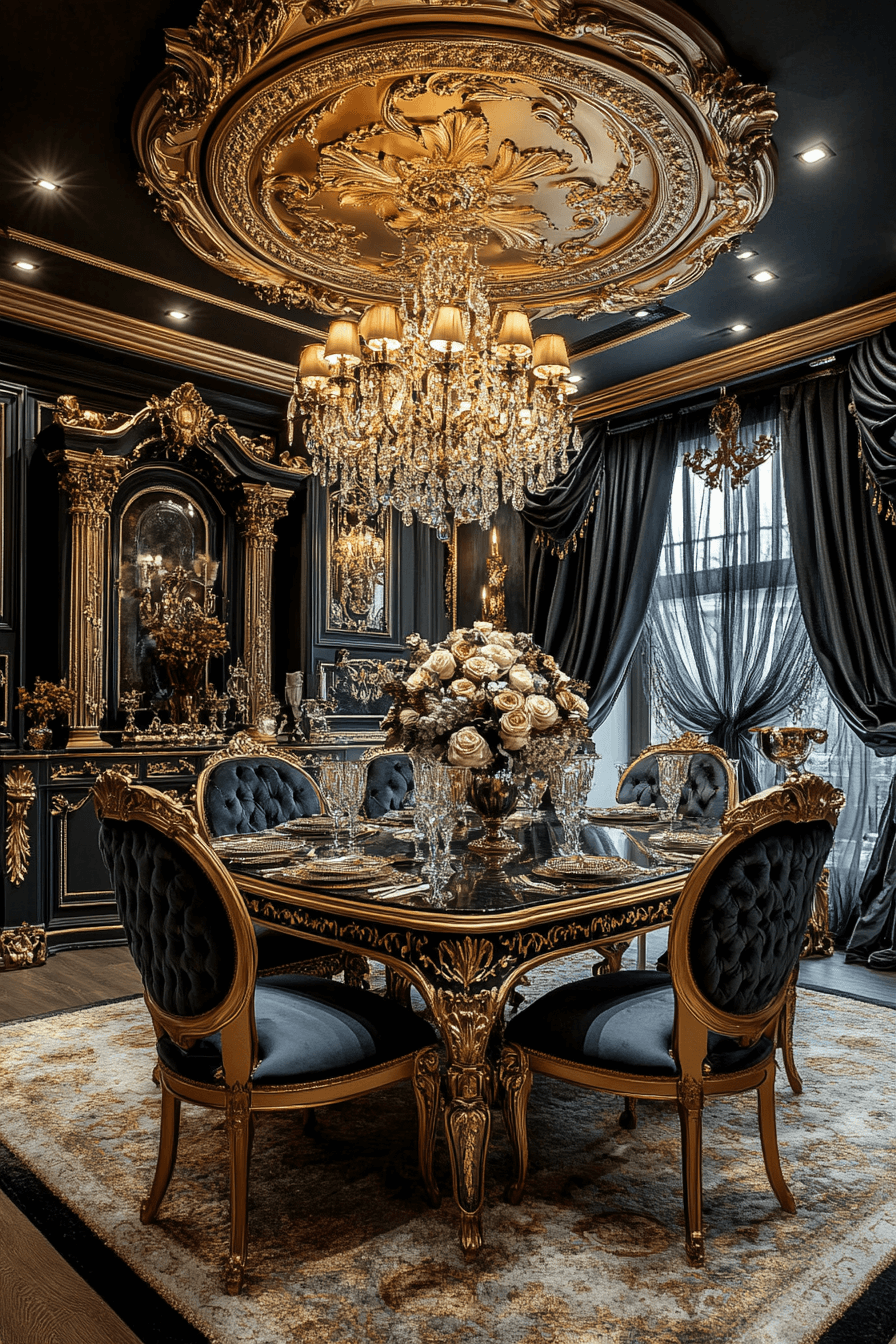 29 Moody Vintage Dining Room Ideas That Turn Mealtime Into a Mood moody vintage dining room