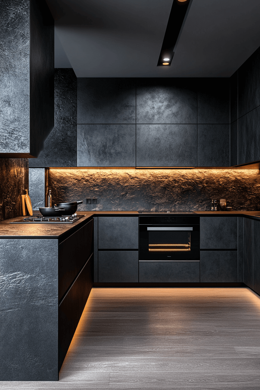 29 Dark and Moody Kitchen Inspirations That Bring Out the Best in Style dark and moody kitchen