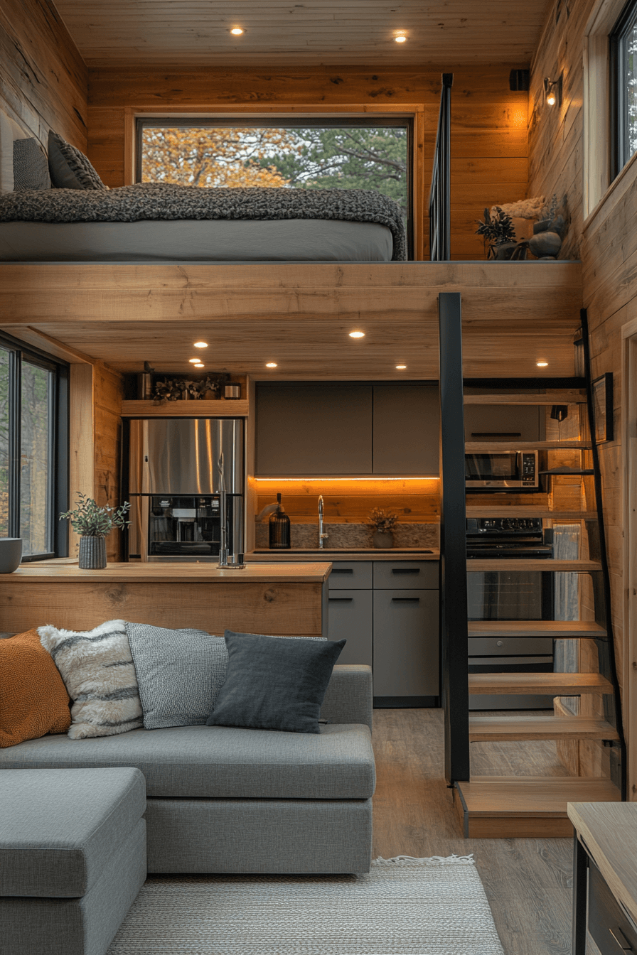 29 Tiny Cabins Interiors to Transform Your Small Space into a Sanctuary Tiny Cabins Interiors