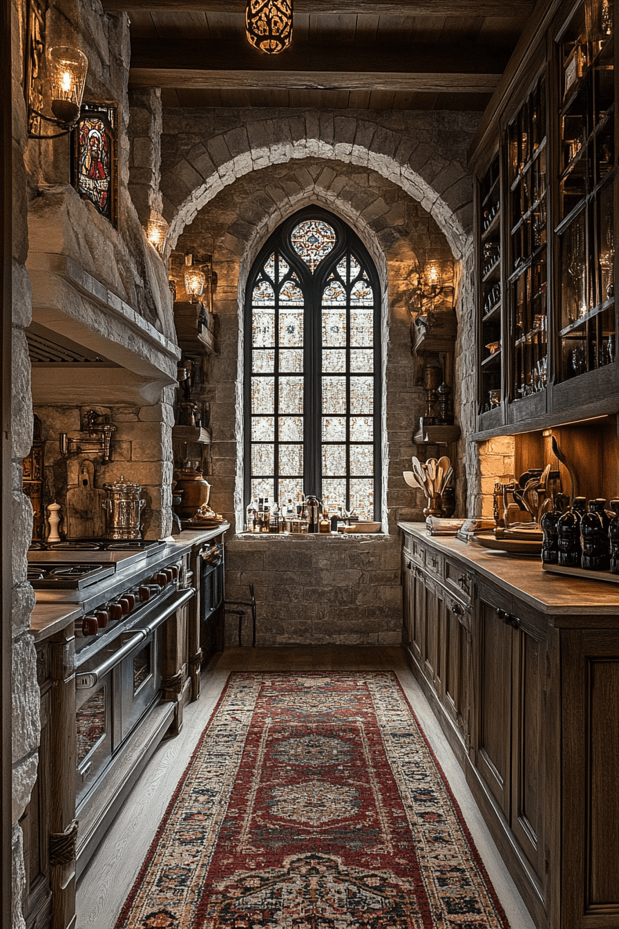 29 Dark Academia Kitchen Inspirations for a Thoughtfully Styled Space dark academia kitchen