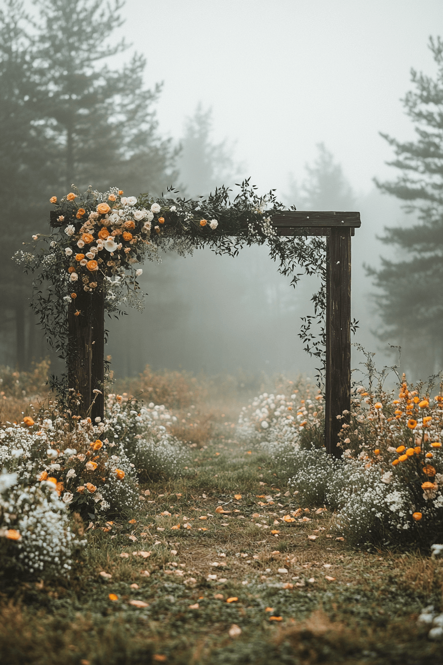 29 Moody Romantic Wedding Decor Inspirations for an Intimate Celebration moody romantic wedding decor