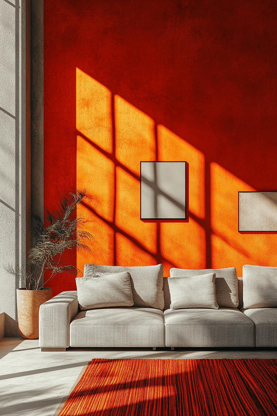29 Grey and Orange Living Room Designs That Celebrate Contrast and Style Grey and orange living room