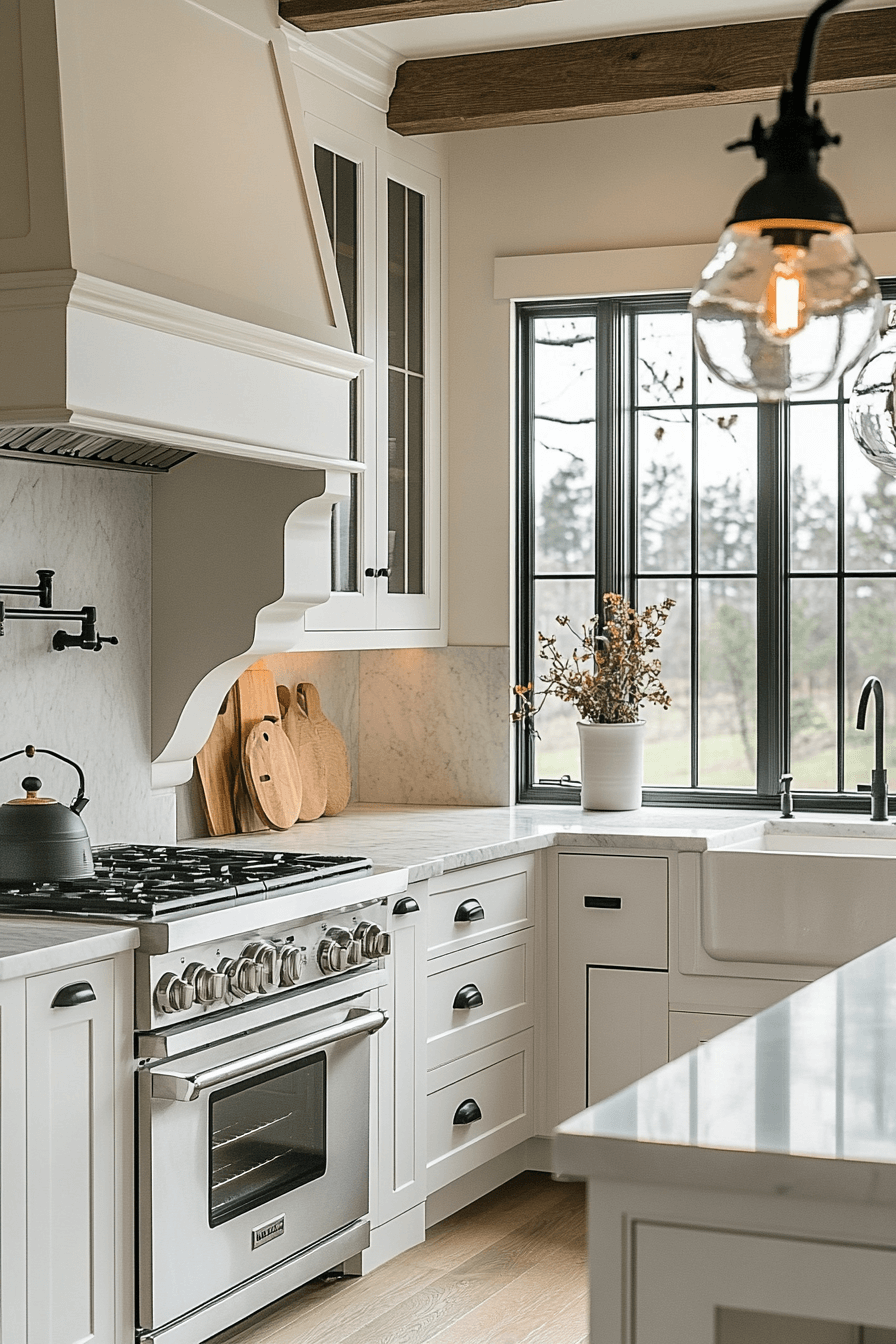 29 French Provincial Kitchen Interiors That Exude European Elegance french provincial kitchen