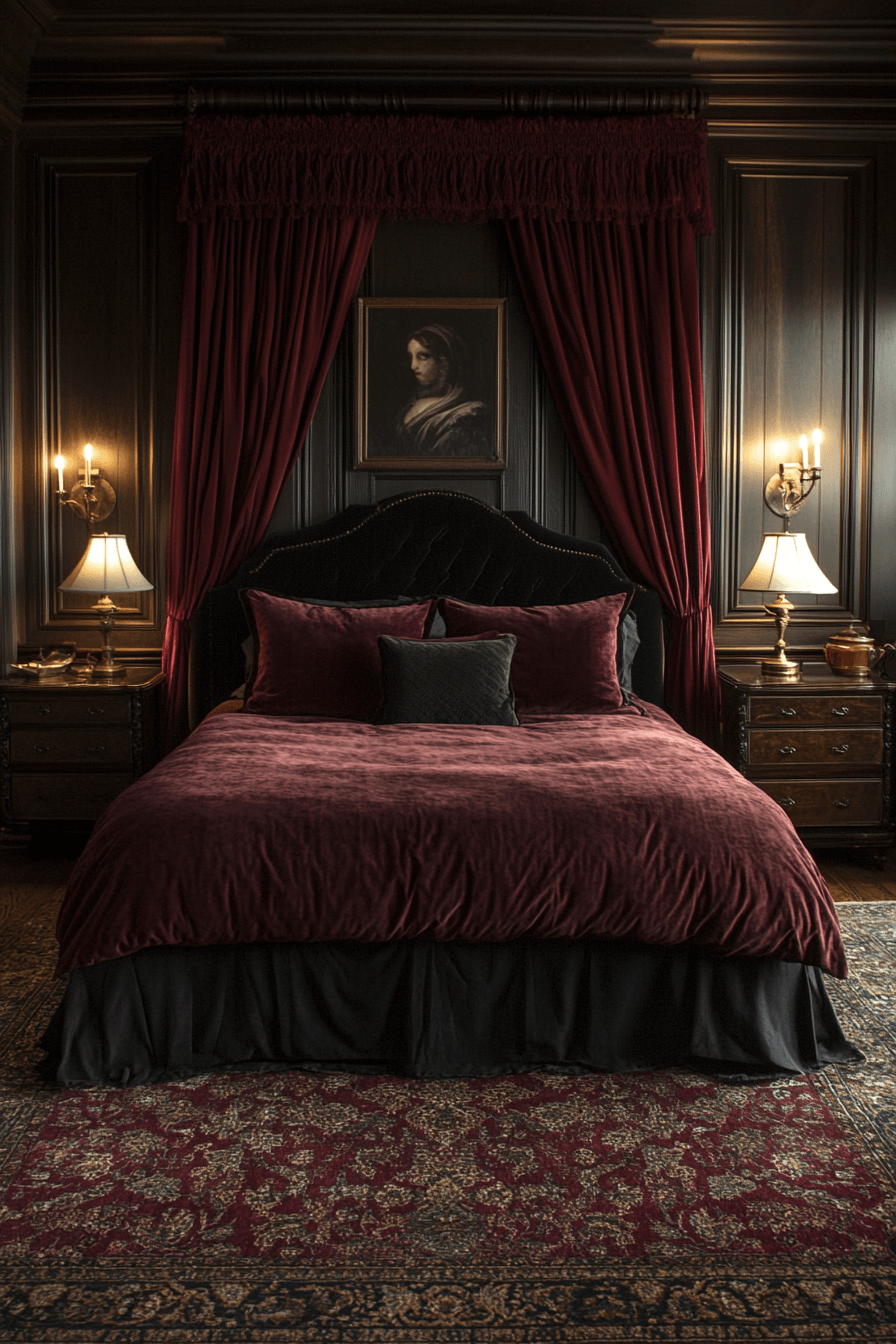 29 Moody Vintage Bedroom Designs That Blend Nostalgia with Style moody vintage bedroom