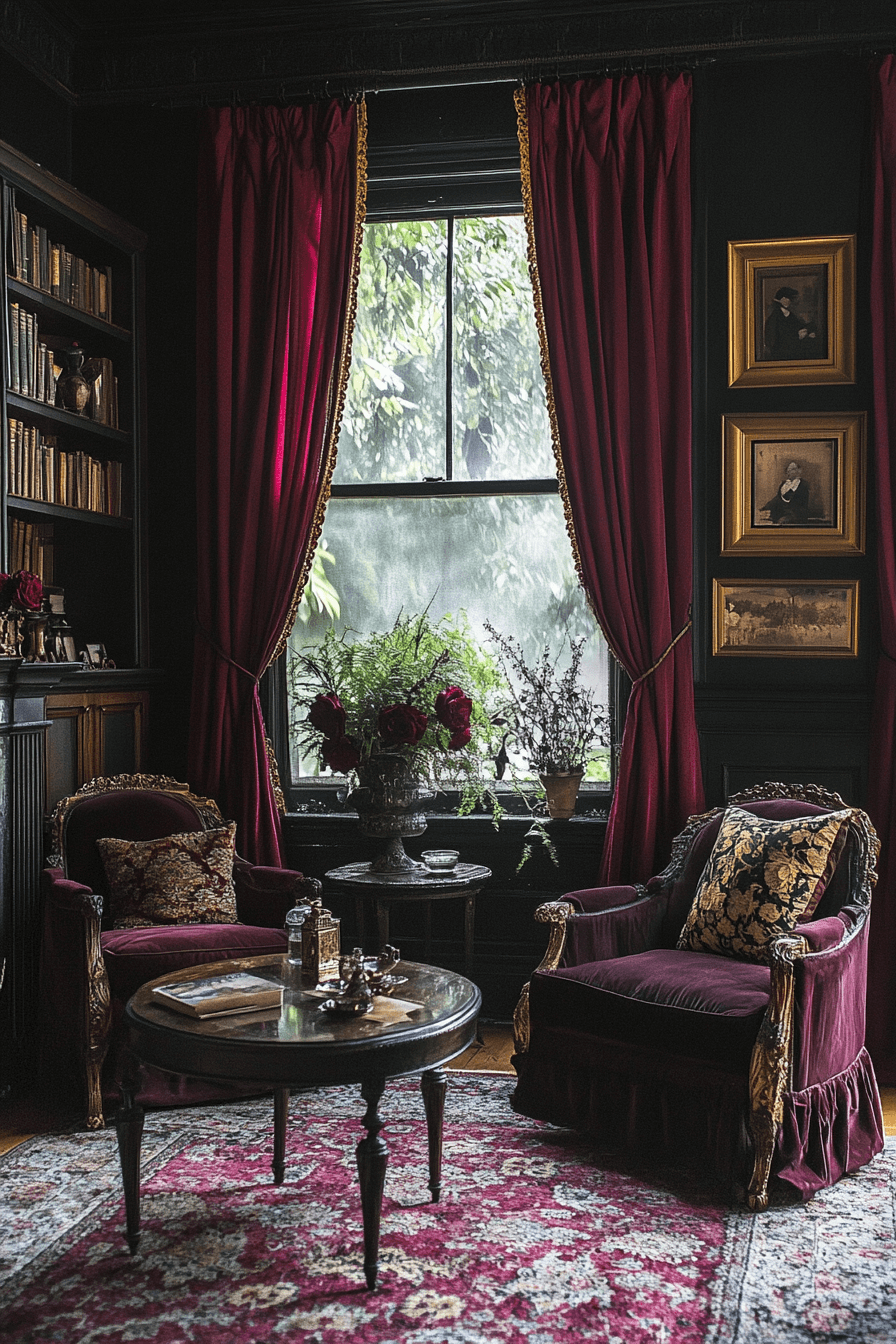 29 Moody Vintage Living Room Ideas That Bring Classic Elegance to Life moody vintage living room