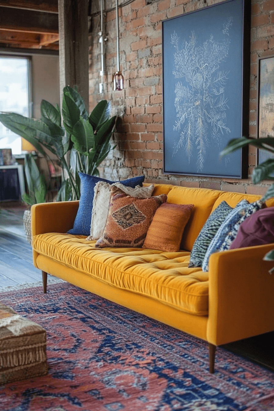 29 Boho Mid Century Modern Living Room Ideas for a Perfectly Eclectic Vibe boho mid century modern living room