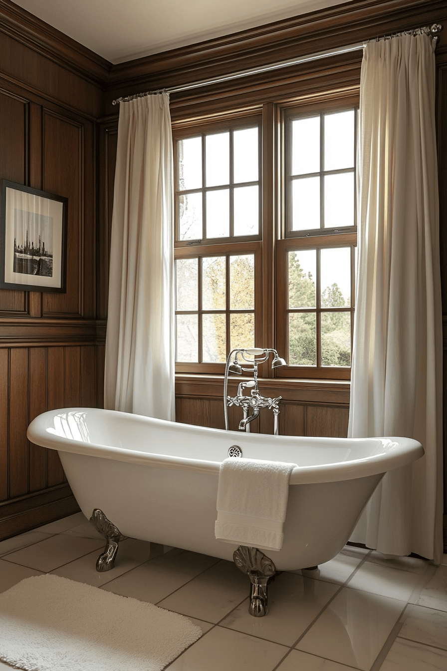 29 Moody Vintage Bathroom Ideas That Bring Classic Beauty to Your Home moody vintage bathroom