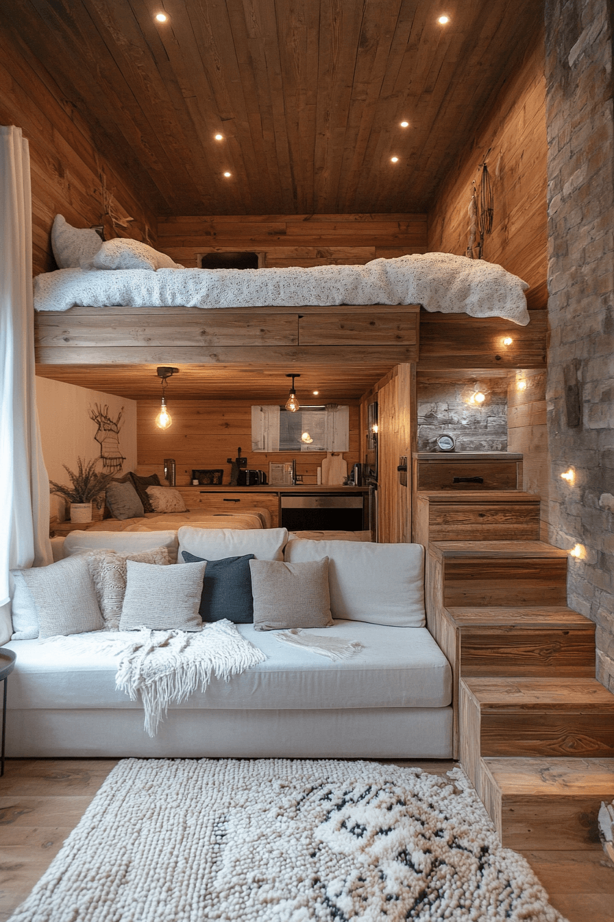 29 Tiny Cabins Interiors to Transform Your Small Space into a Sanctuary Tiny Cabins Interiors