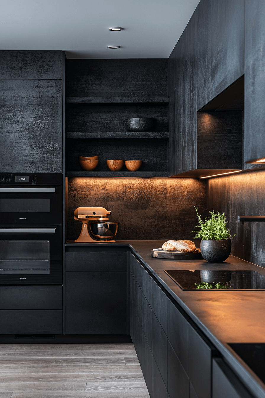 29 Small Moody Kitchen Inspirations That Turn Darkness into Delight small moody kitchen