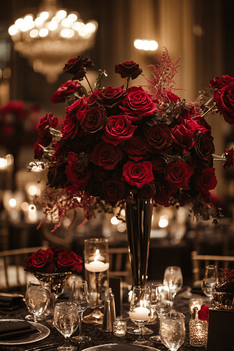 29 Moody Romantic Wedding Decor Inspirations for an Intimate Celebration moody romantic wedding decor
