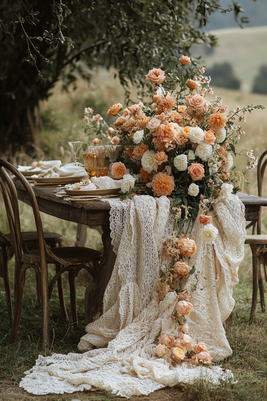 29 Boho Rustic Wedding Decor Ideas for a Cozy and Elegant Celebration boho rustic wedding decor