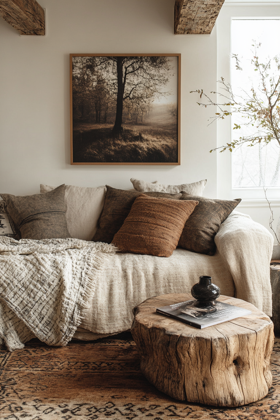 29 Moody Neutral Living Room Designs to Bring Comfort and Style Together moody neutral living room
