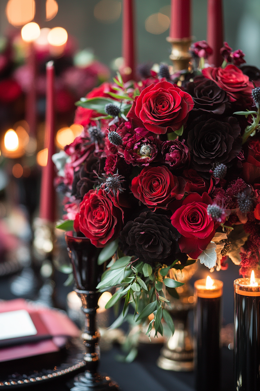 29 Moody Wedding Designs That Will Add Depth and Elegance to Your Big Day moody wedding